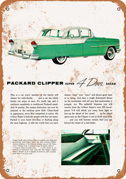 1955 Packard Clipper Super Sedan - Metal Sign