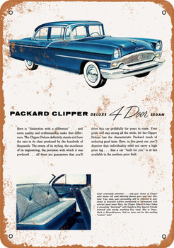 1955 Packard Clipper Deluxe Sedan - Metal Sign