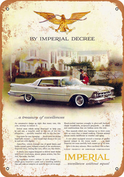 1959 Chrysler Imperial - Metal Sign