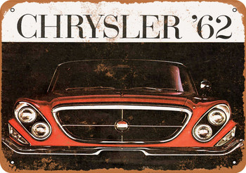 1962 Chrysler Automobiles - Metal Sign