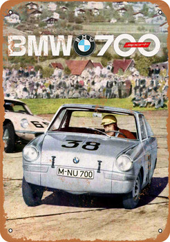 1963 BMW 700 Sport - Metal Sign