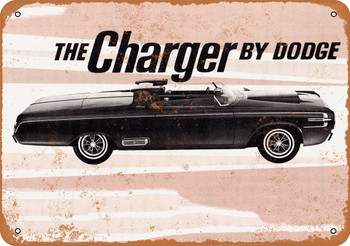 1964 Dodge Charger Concept - Metal Sign