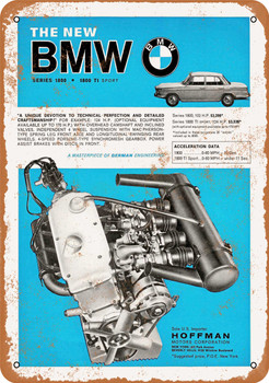 1964 BMW Series 1800 - Metal Sign