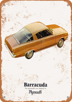1965 Plymouth Barracuda - Metal Sign