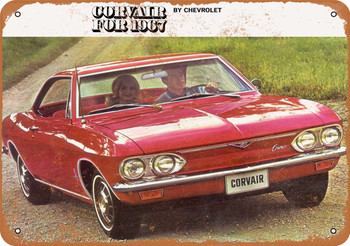 1967 Chevrolet Corvair - Metal Sign