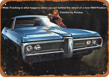 1968 Pontiac Catalina - Metal Sign