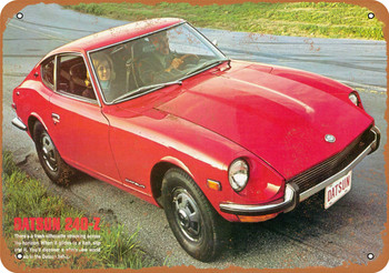 1970 Datsun 240-Z - Metal Sign