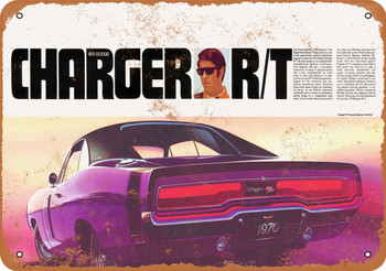 1970 Dodge Charger R/T - Metal Sign