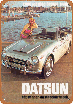 1970 Datsun 2000 - Metal Sign