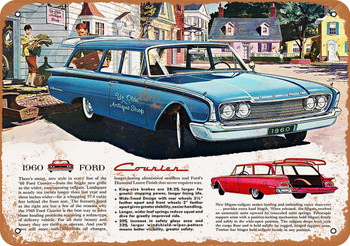 1960 Ford Courier - Metal Sign