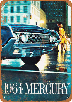 1964 Mercury Automobiles - Metal Sign