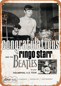 1964 Ringo Star Ludwig - Metal Sign