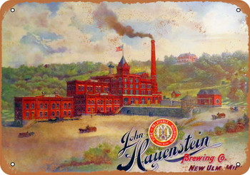 Hauenstein Brewery - Metal Sign