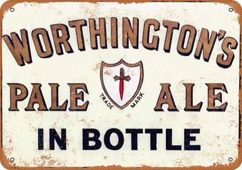 Worthington's Pale Ale - Metal Sign