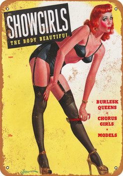 1947 Showgirls - Metal Sign