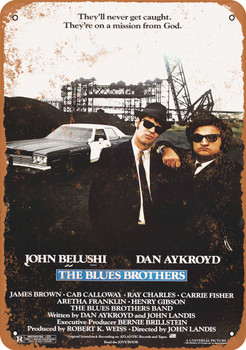 1980 The Blues Brothers - Metal Sign