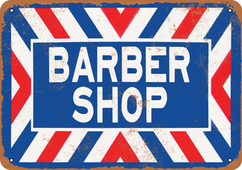 Barber Shop - Metal Sign