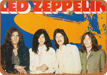 1971 Led Zeppelin - Metal Sign