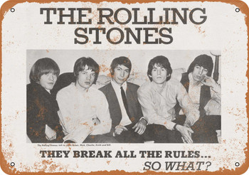 1965 Rolling Stones - Metal Sign