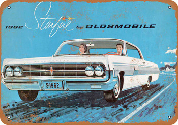 1962 Oldsmobile Starfire - Metal Sign