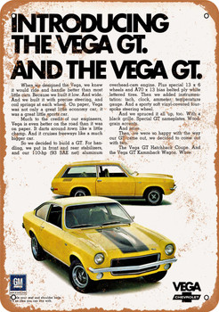 1971 Chevrolet Vega GT - Metal Sign
