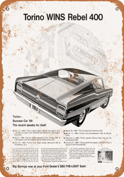 1968 1968 Ford Torino - Metal Sign