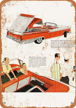 1959 Ford Fairlane 500 - Metal Sign