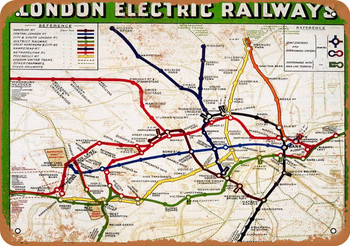 London Electric Railways - Metal Sign