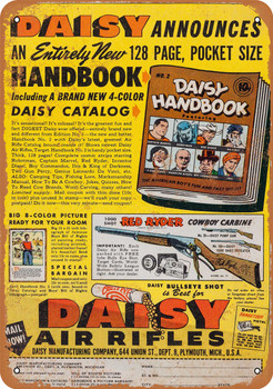 1948 Daisy Air Rifles - Metal Sign