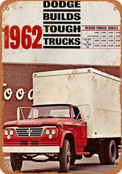 1962 Dodge Trucks - Metal Sign
