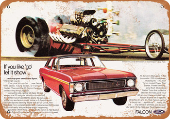 1969 Ford Falcon 500 - Metal Sign