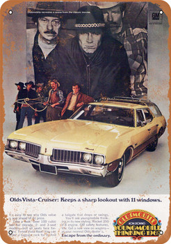 1969 Oldsmobile Vista-Cruiser - Metal Sign