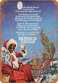 1980 Sammy Davis Jr. for Alka Seltzer - Metal Sign