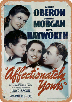 Affectionately Yours (1941) - Metal Sign