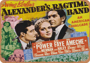 Alexander's Ragtime Band (1938) - Metal Sign