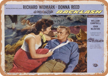 Backlash (1956) 2 - Metal Sign