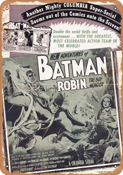 Batman and Robin (1949) 1 - Metal Sign
