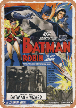 Batman and Robin (1949) - Metal Sign