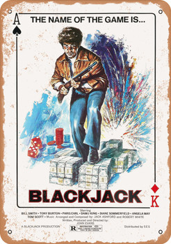 Blackjack (1978) - Metal Sign