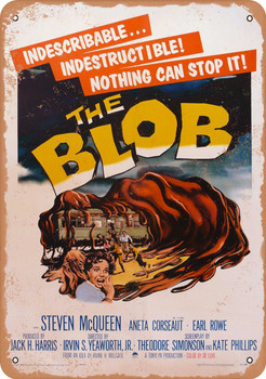 Blob (1958) - Metal Sign