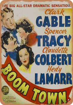 Boom Town (1940) 2 - Metal Sign