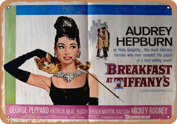 Breakfast at Tiffany's (1961) 1 - Metal Sign