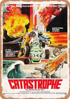 Catastrophe (1978) - Metal Sign