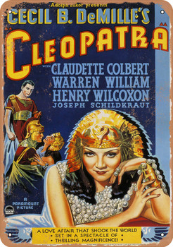 Cleopatra (1934) - Metal Sign