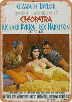 Cleopatra (1963) - Metal Sign