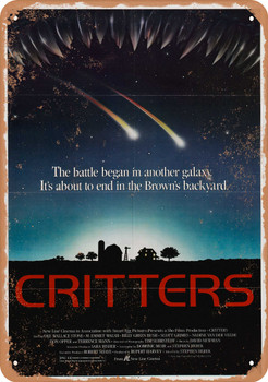 Critters (1986) - Metal Sign