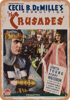 Crusades (1935) - Metal Sign