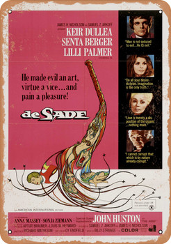 De Sade (1969) - Metal Sign