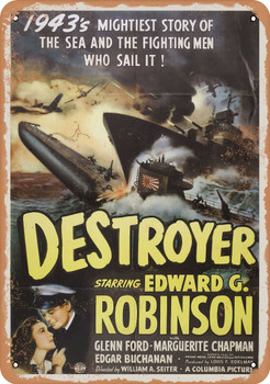 Destroyer (1943) - Metal Sign