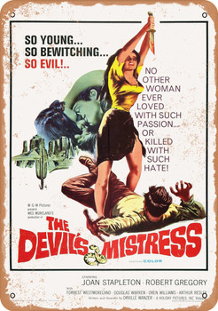 Devil's Mistress (1966) - Metal Sign